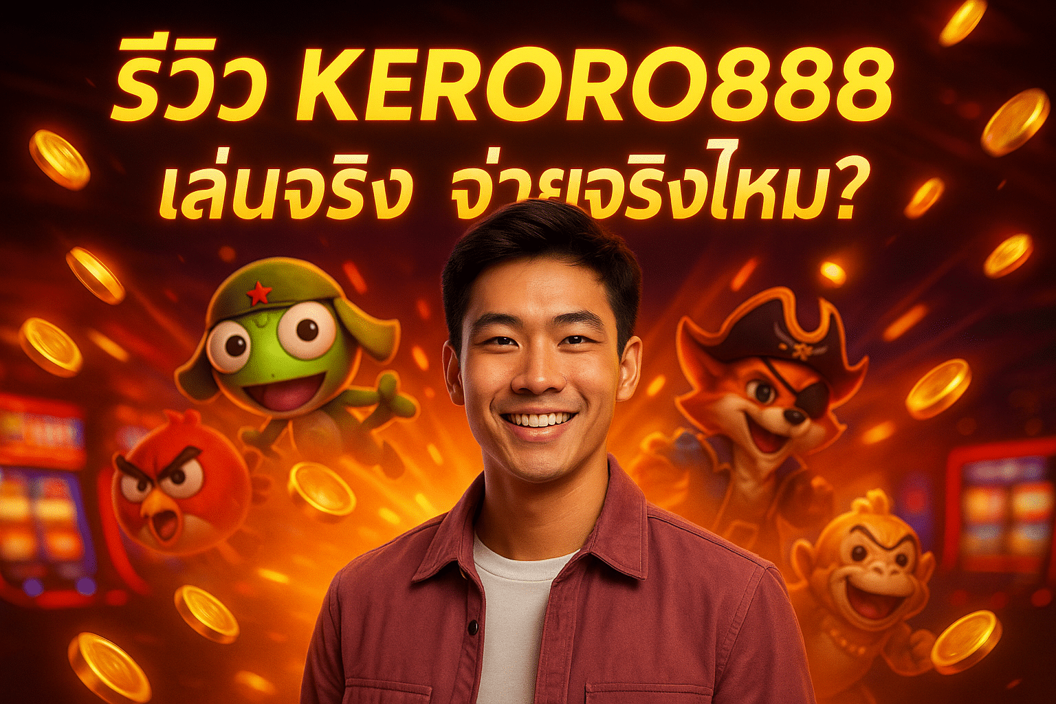 รีวิว KERORO888 เล่นจริง จ่ายจริงไหม?