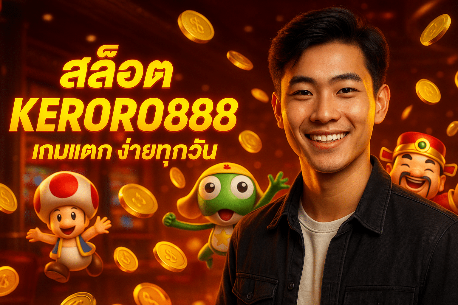 สล็อต KERORO888 เกมแตกง่ายทุกวัน