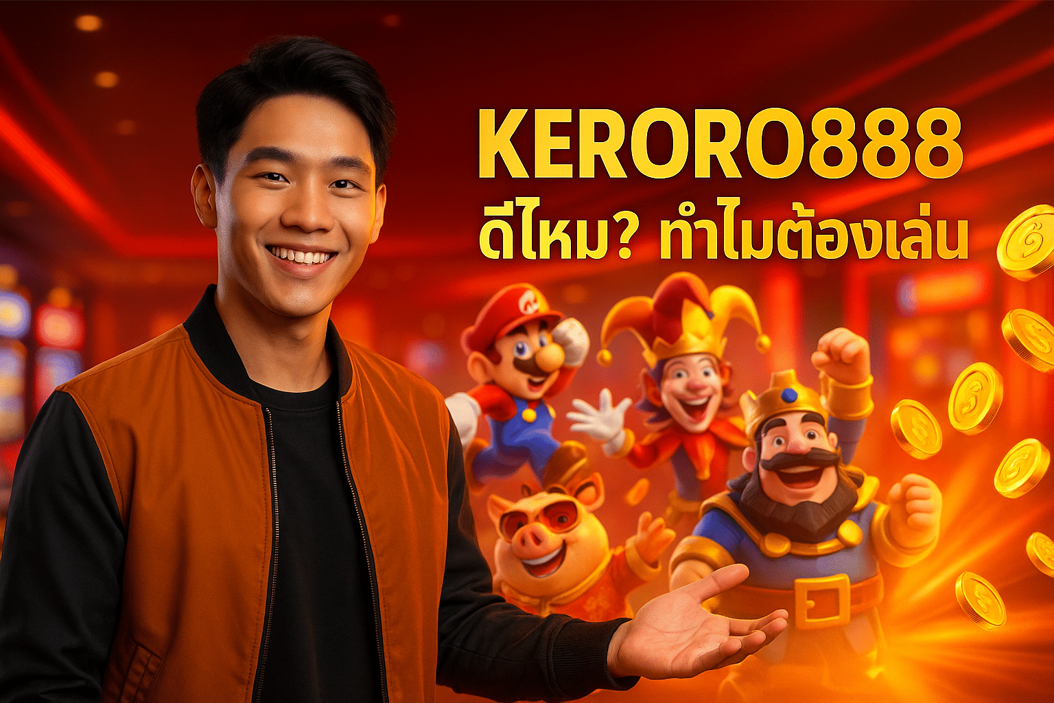 KERORO888 ดีไหม? ทำไมต้องเล่น