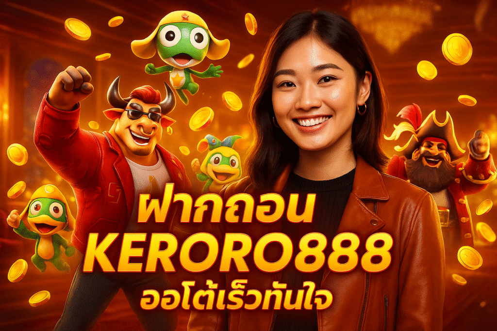 ฝากถอน KERORO888 ออโต้เร็วทันใจ