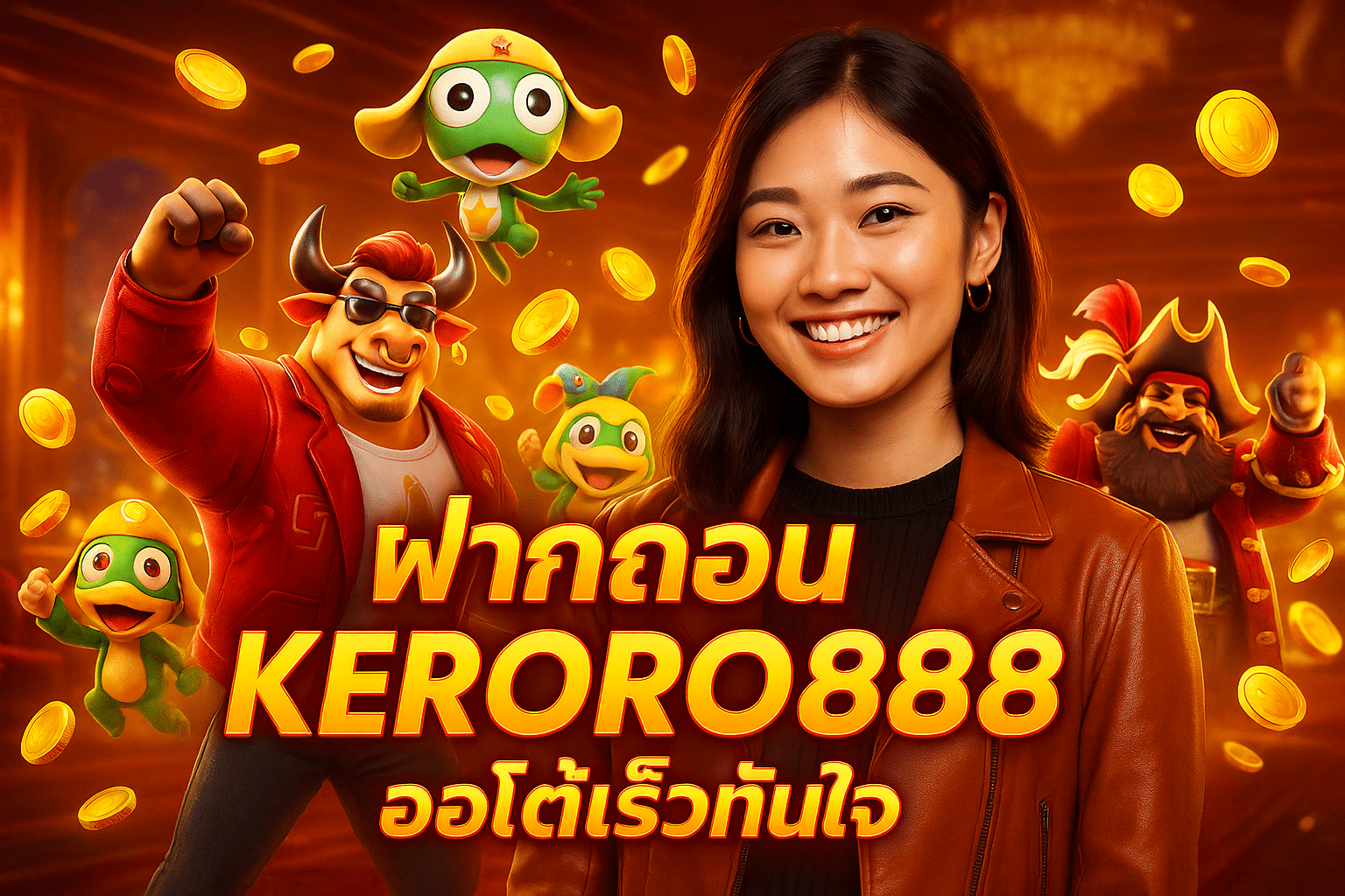 ฝากถอน KERORO888 ออโต้เร็วทันใจ