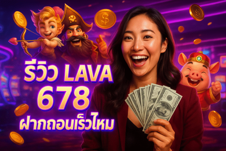 รีวิว LAVA 678 ฝากถอนเร็วไหม