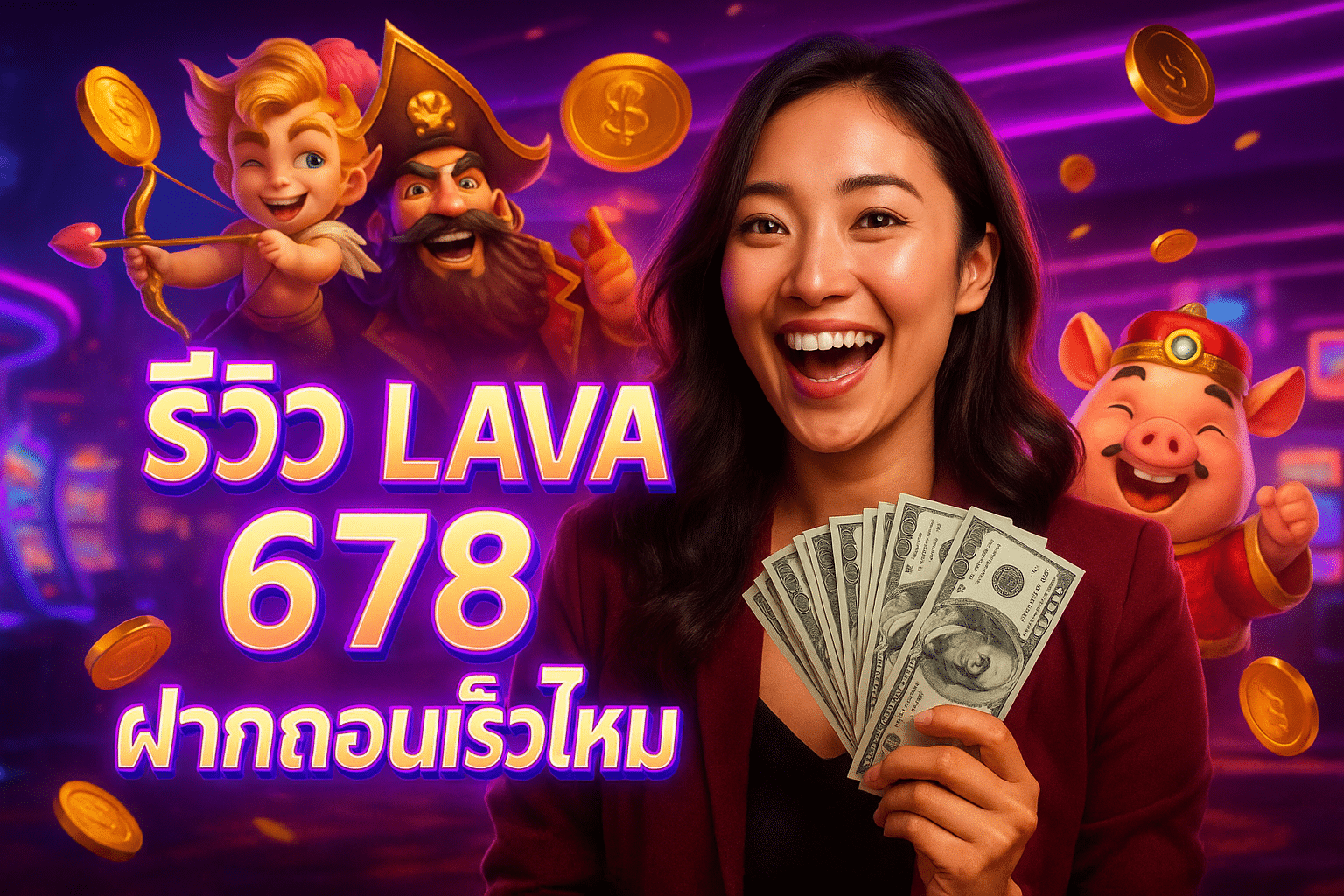 รีวิว LAVA 678 ฝากถอนเร็วไหม